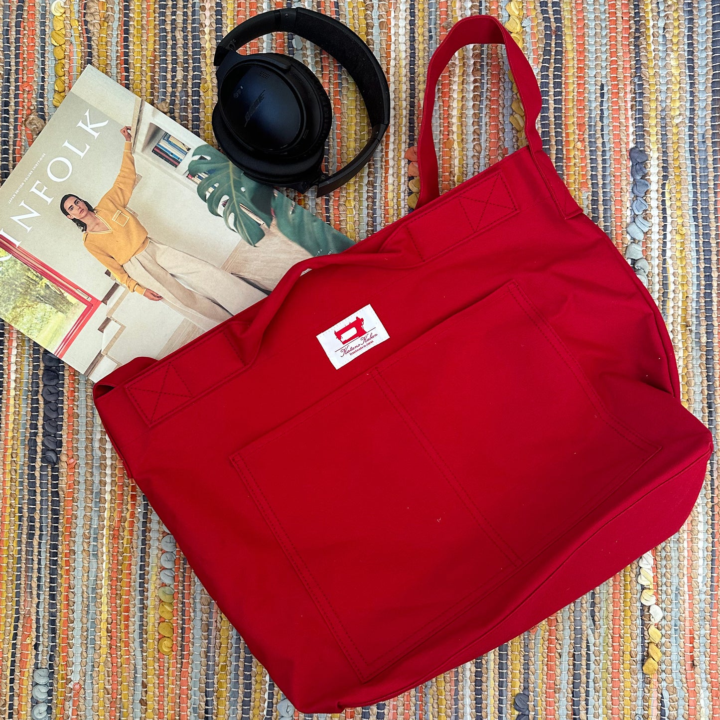 Cotton Canvas 2Way Bag