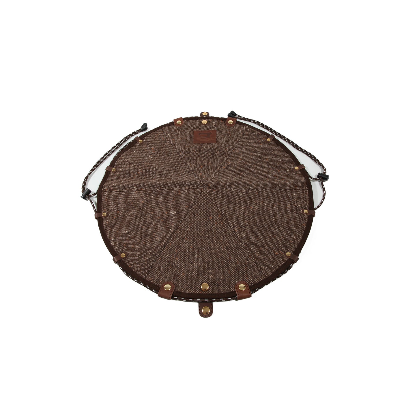 Circle Bag Light Mini Wool-Brown