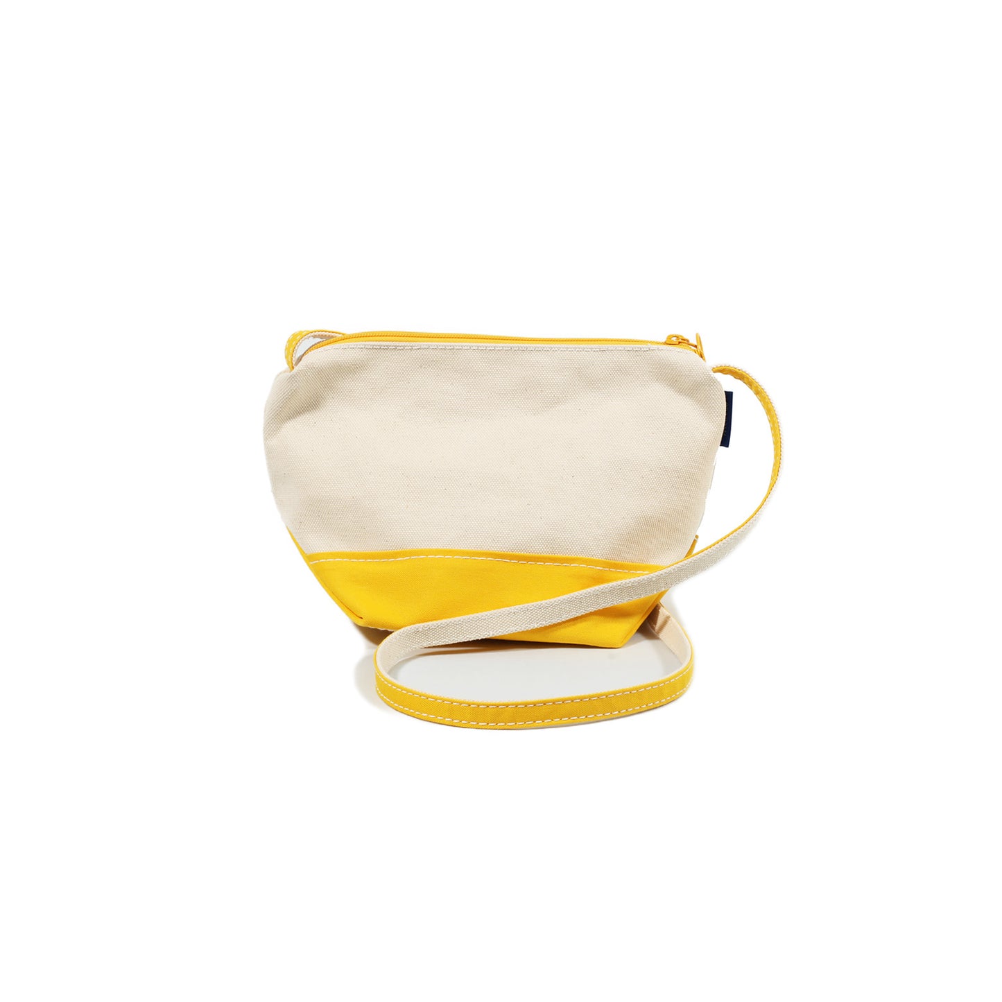 Classic Canvas Shoulder Pouch M-Size Kinari×Yellow