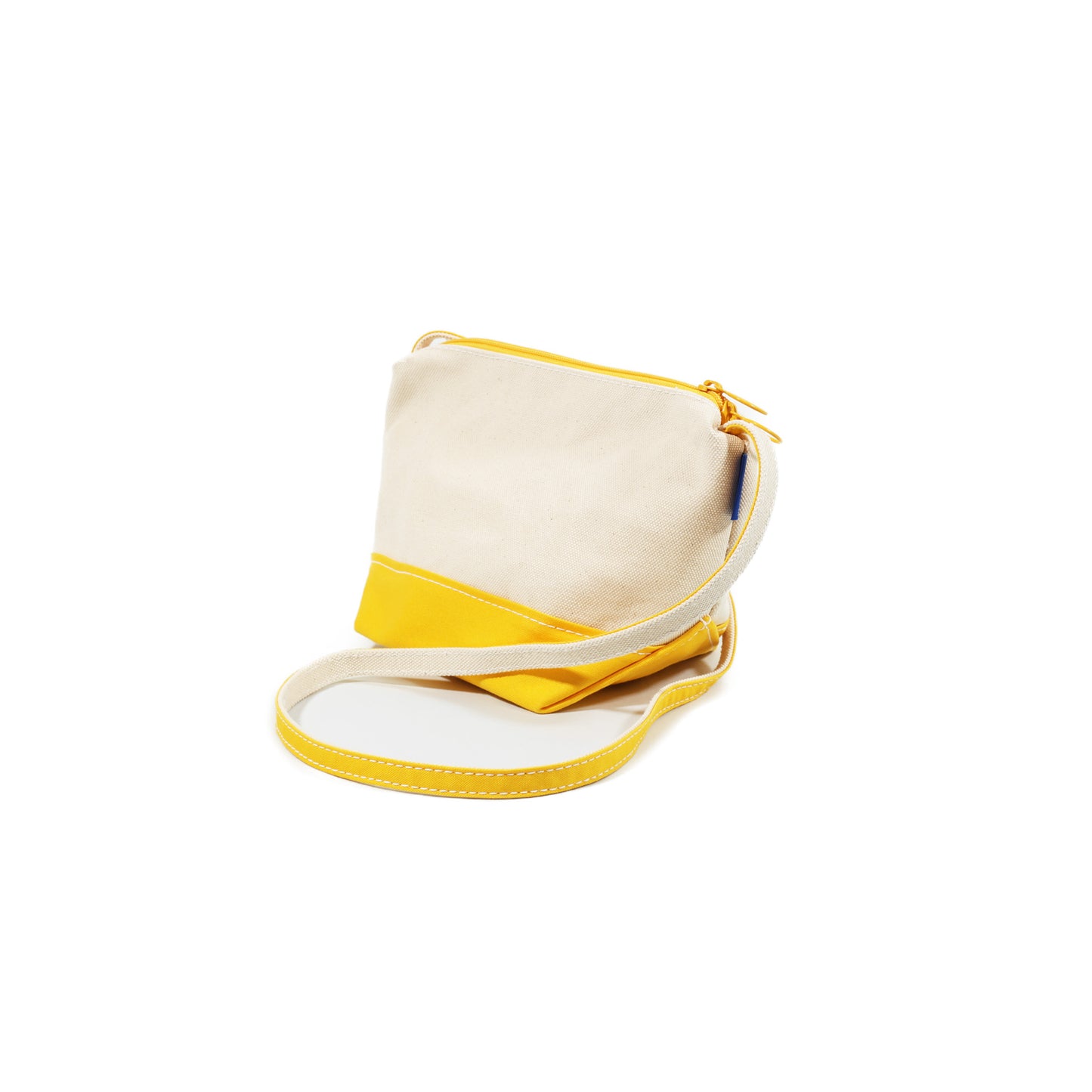 Classic Canvas Shoulder Pouch M-Size Kinari×Yellow