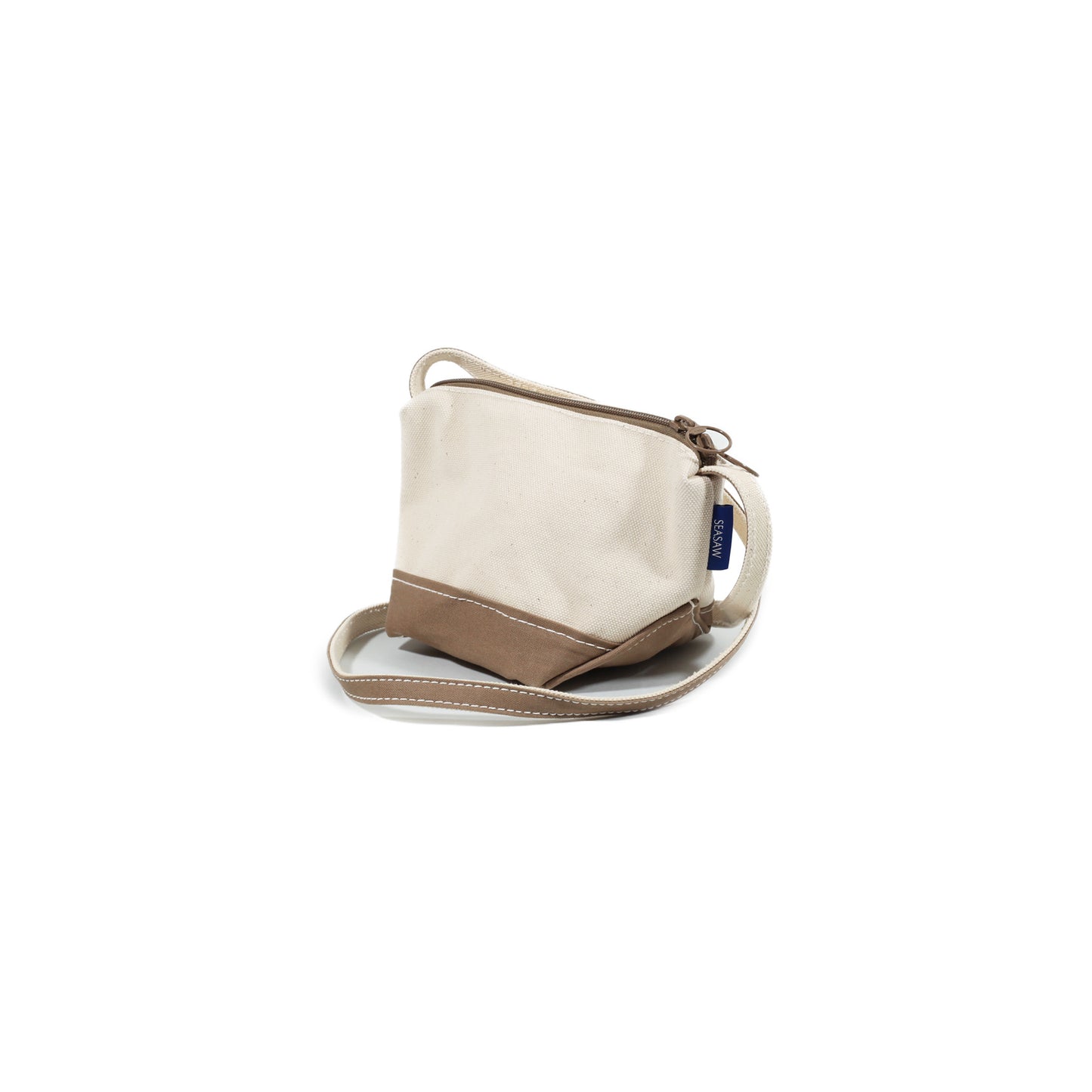 Classic Canvas Shoulder Pouch S-Size Kinari×Camel