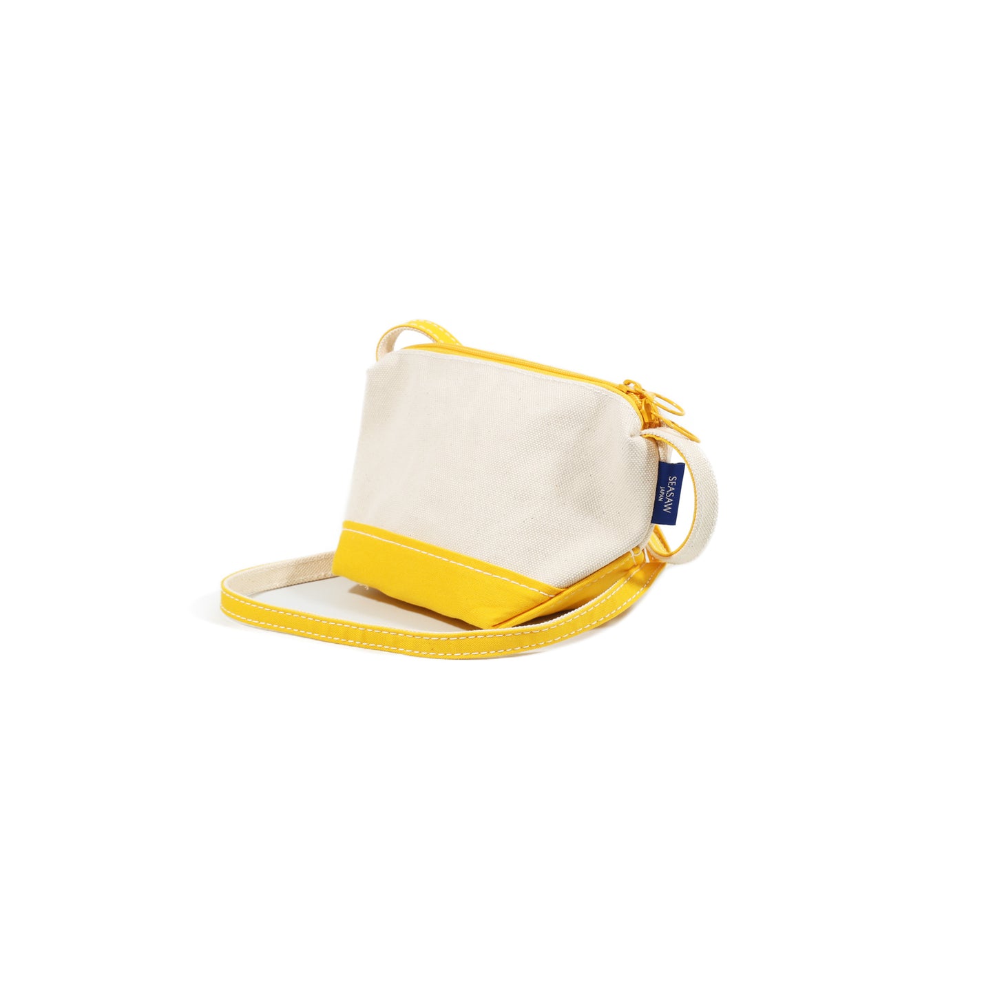 Classic Canvas Shoulder Pouch S-Size Kinari×Yellow