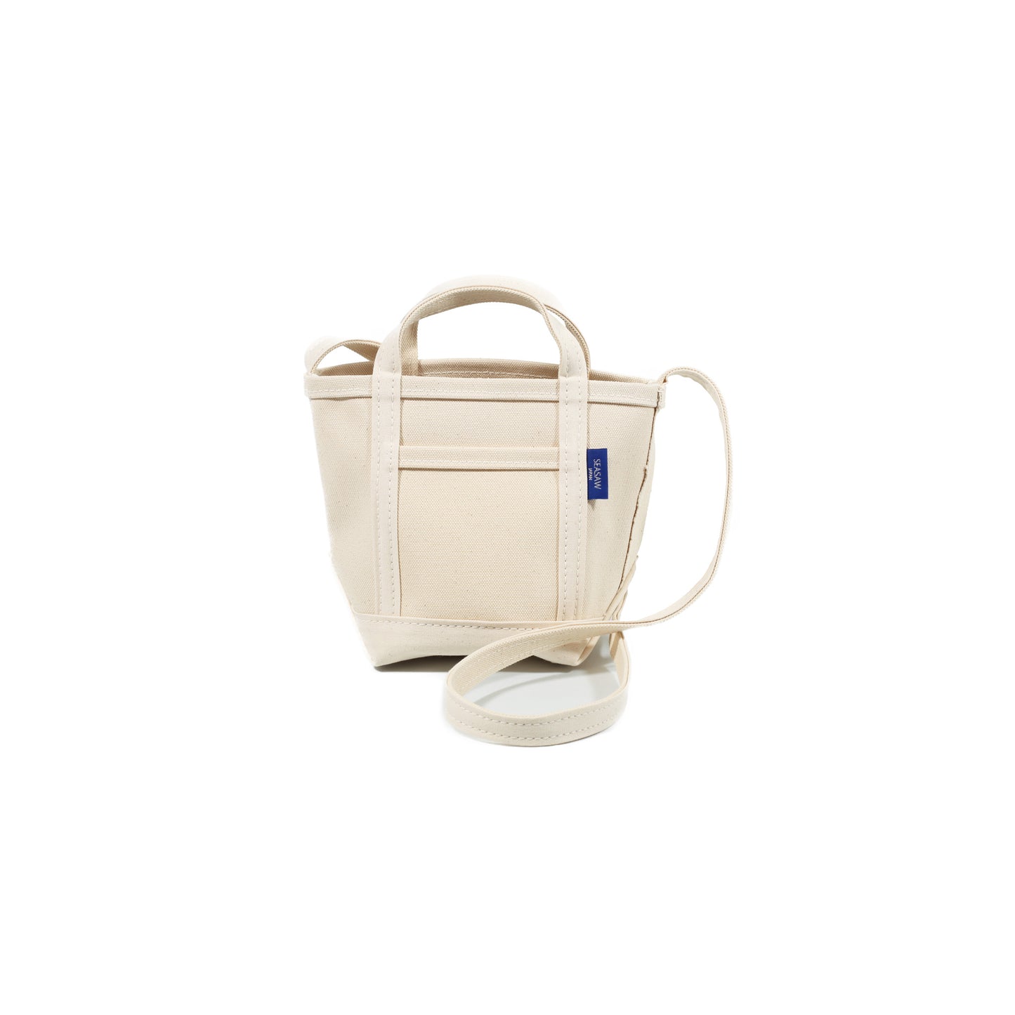 Classic Canvas Shoulder Tote S-size Kinari×Kinari