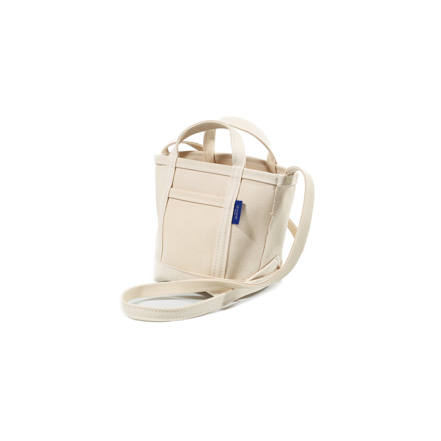 Classic Canvas Shoulder Tote S-size Kinari×Kinari