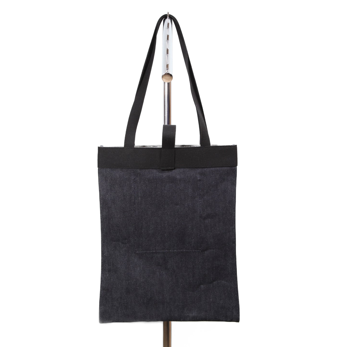 Flat Tote Denim M-Size