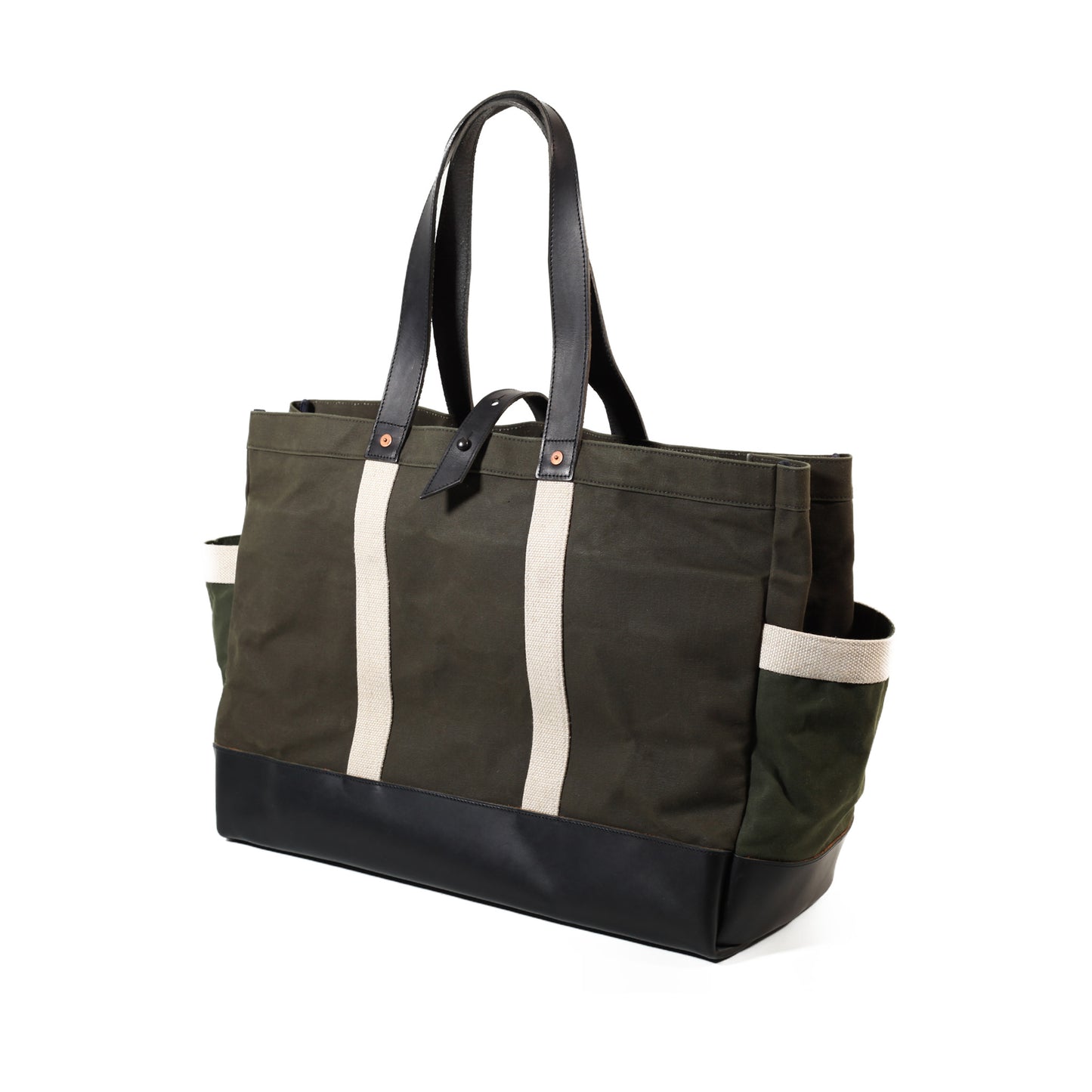 Heritage Tote Bag L-Size Khaki