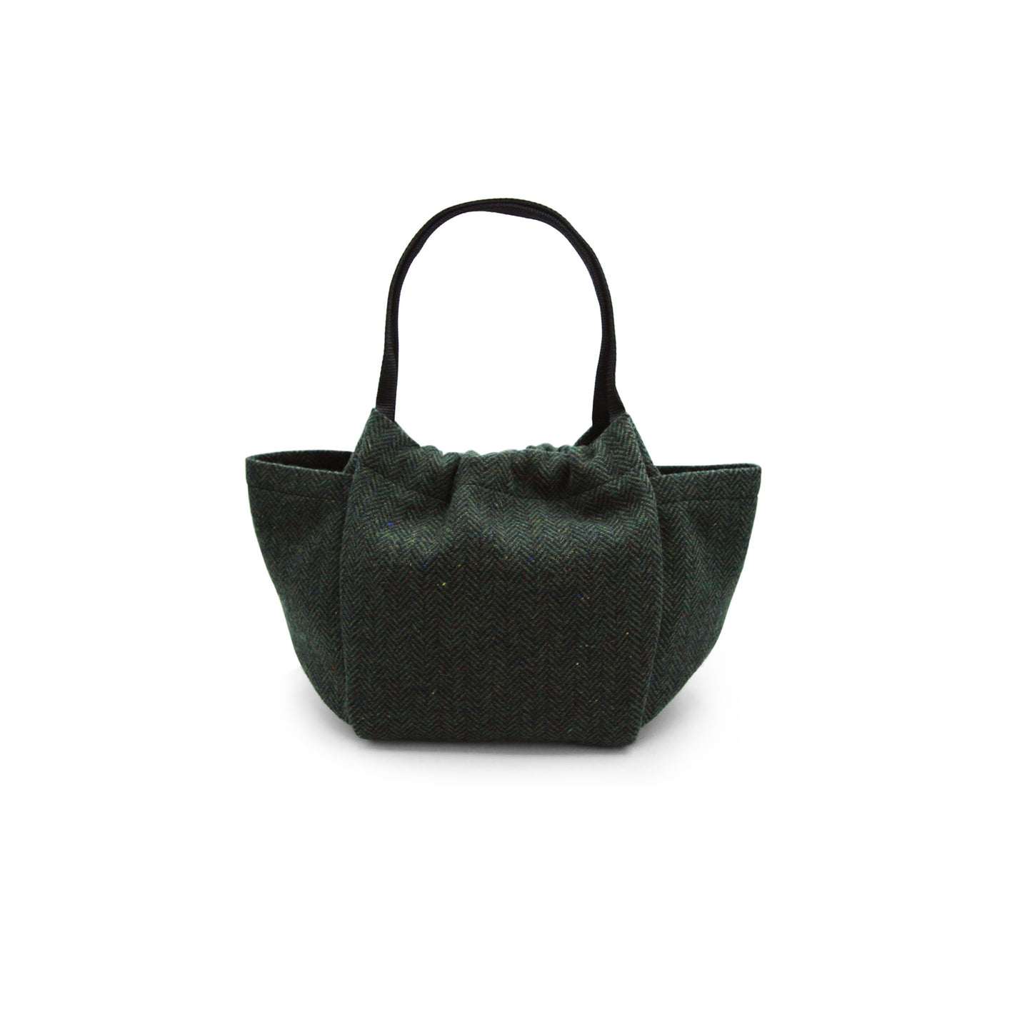 【SALE30%OFF】→¥9,779税込　Piping Handle Tote Wool Herringbone