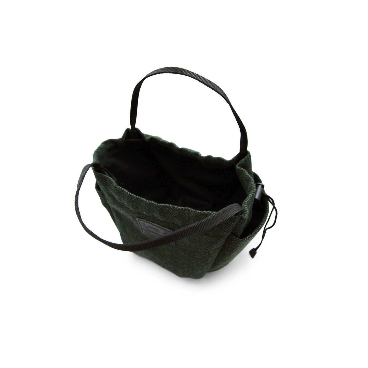 【SALE30%OFF】→¥9,779税込 Piping Handle Tote Wool Herringbone