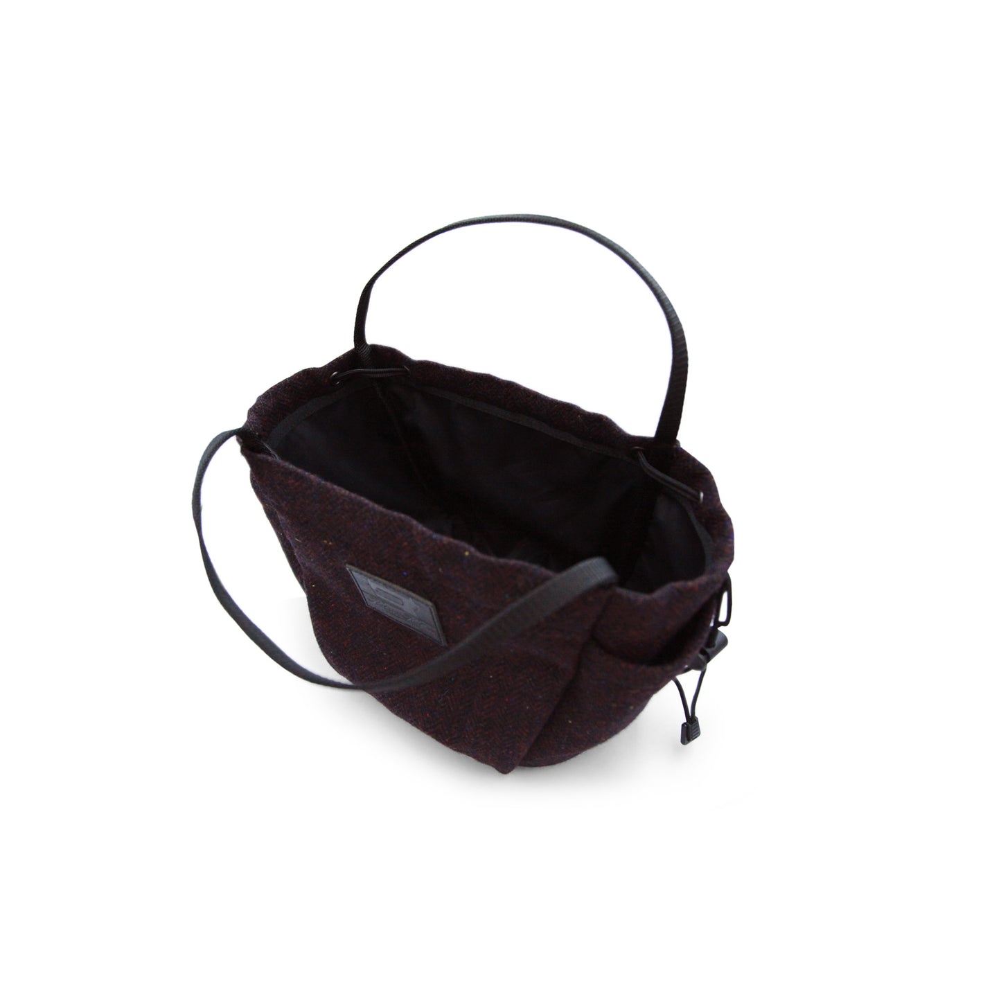 【SALE30%OFF】→¥9,779税込 Piping Handle Tote Wool Herringbone