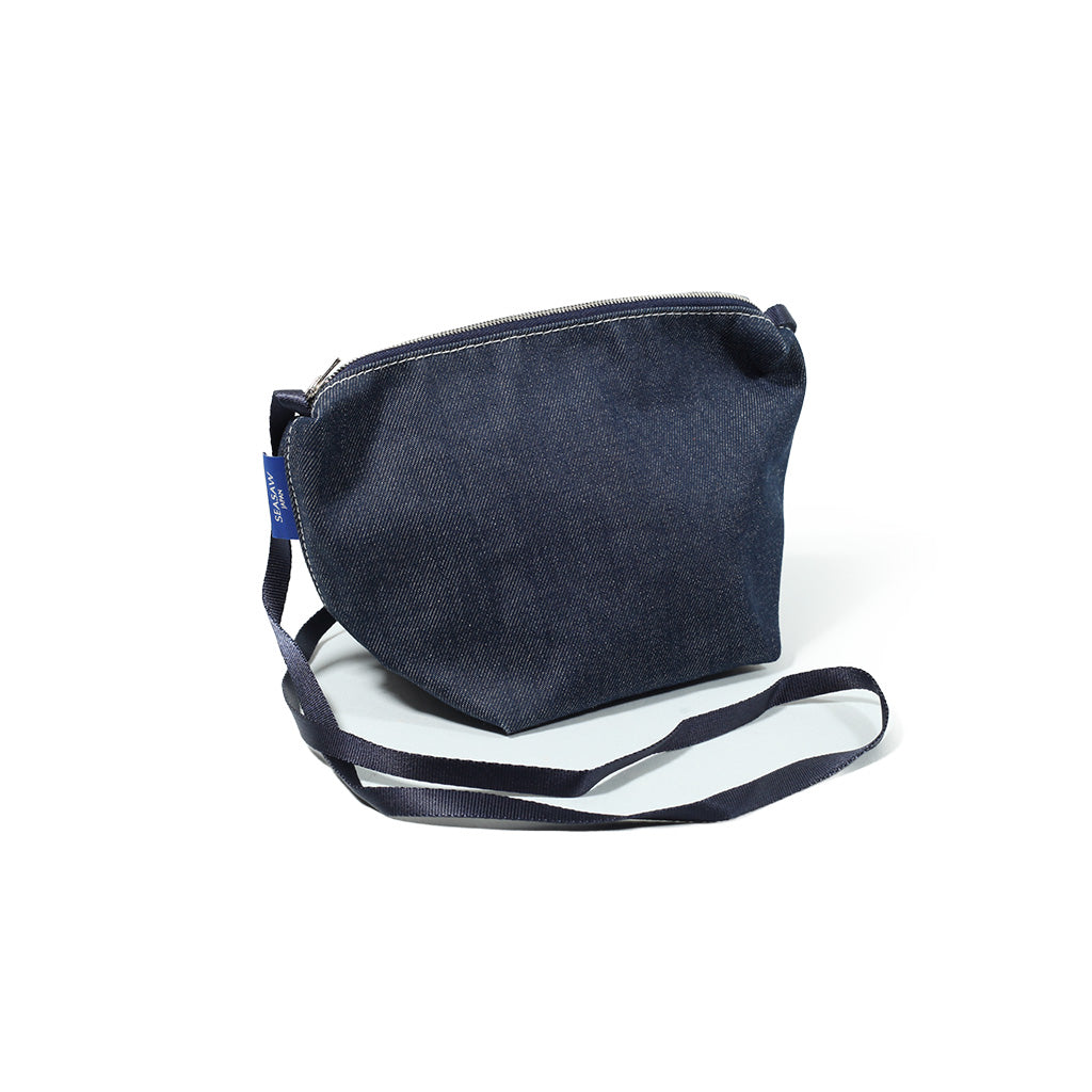 Shoulder Pouch Blue Denim