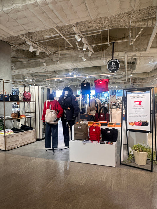 阪神梅田本店POPUP STOREにたくさんご来店いただき誠に有難うございました。