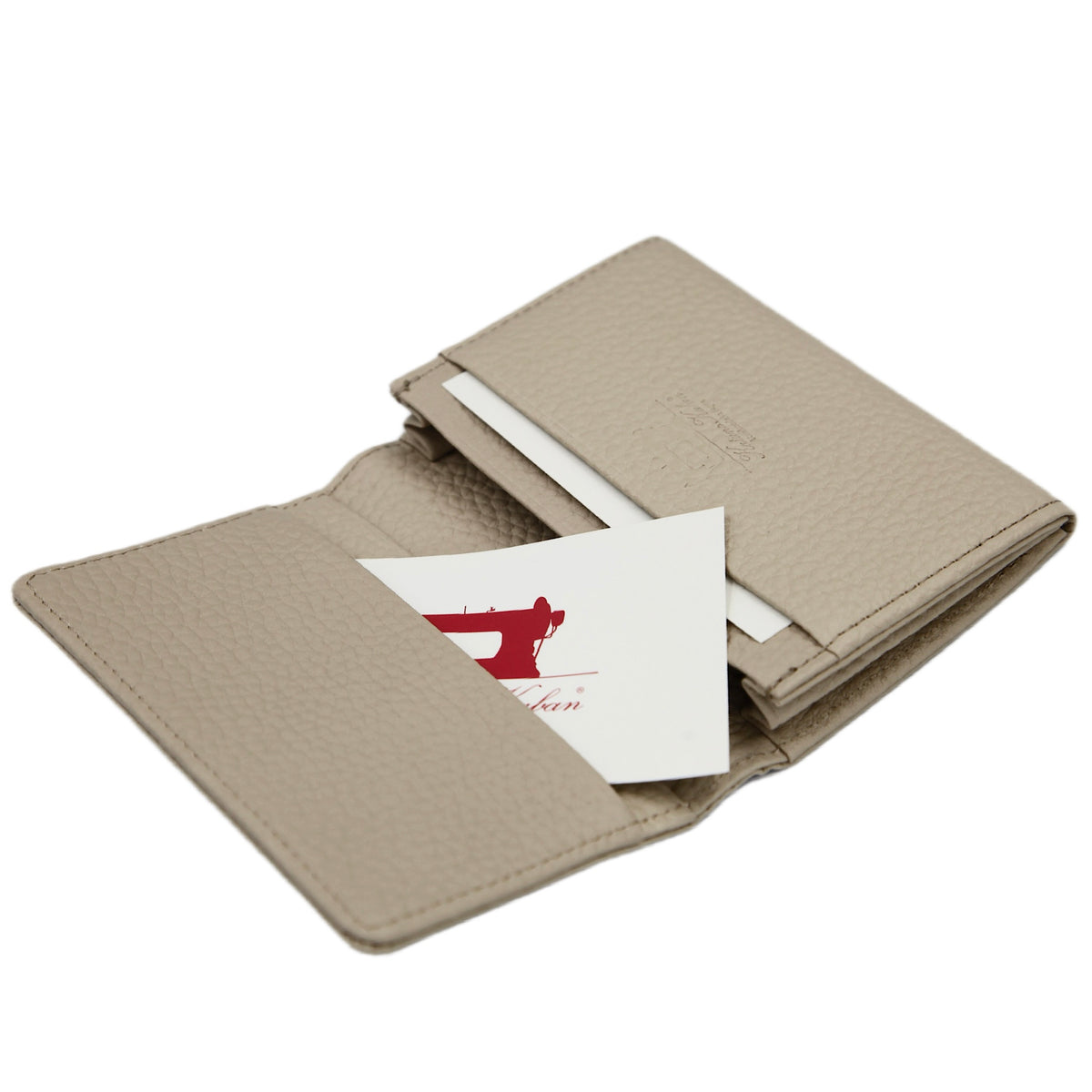 Business Card Case – Pebbled Leather