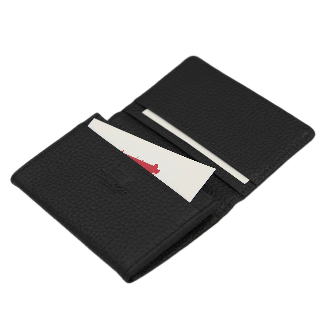 Business Card Case – Pebbled Leather