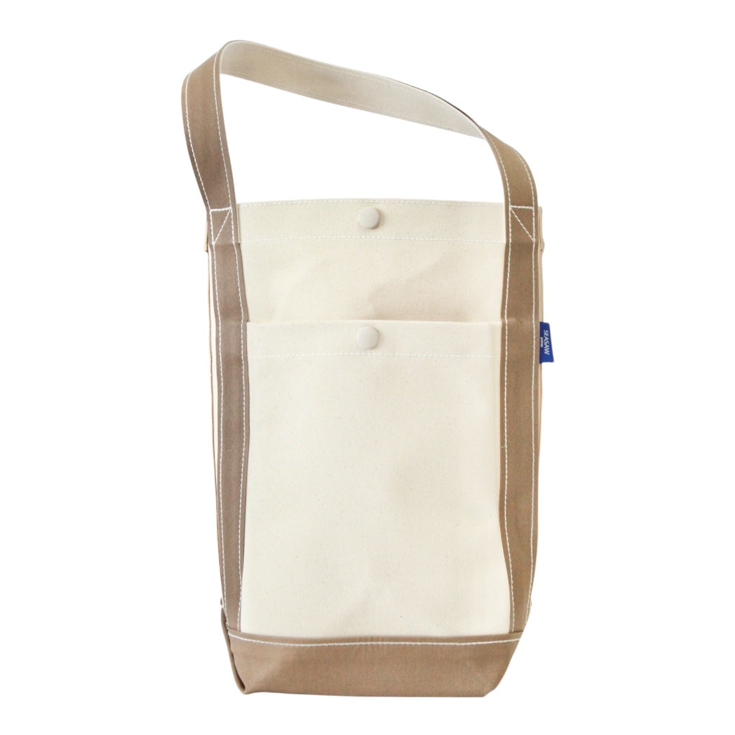 Classic  Canvas One Handle Tote M-Size