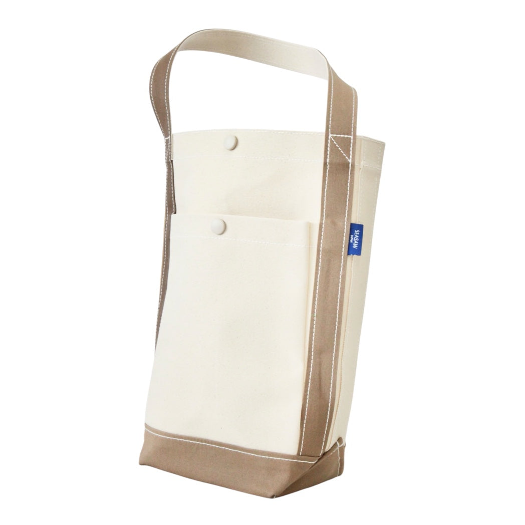 Classic  Canvas One Handle Tote M-Size