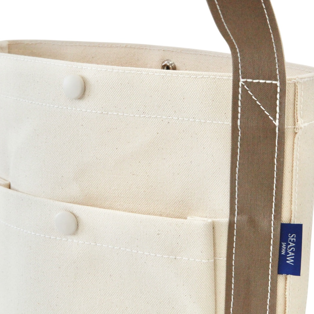 Classic  Canvas One Handle Tote M-Size
