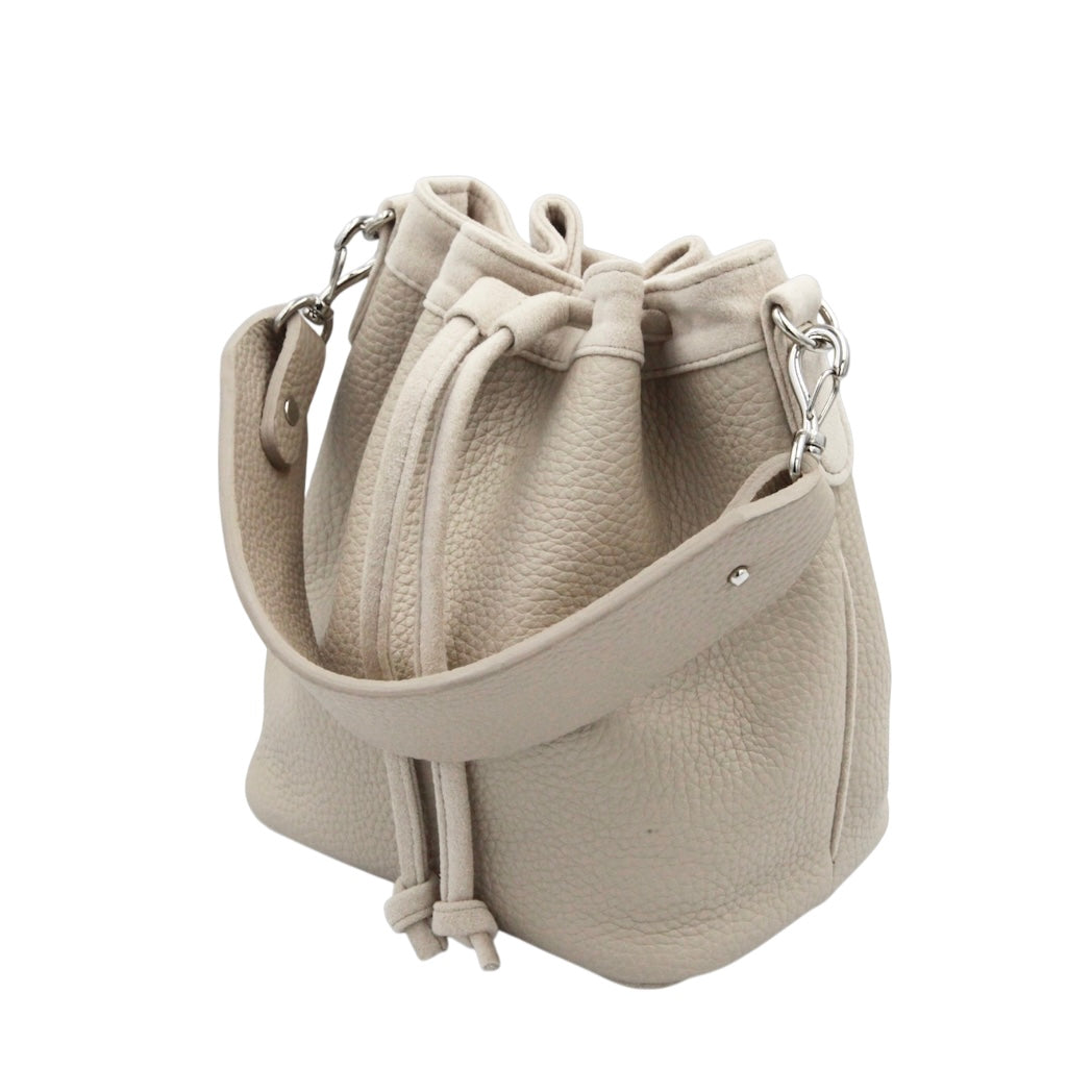 2Way Drawstring Leather Bag