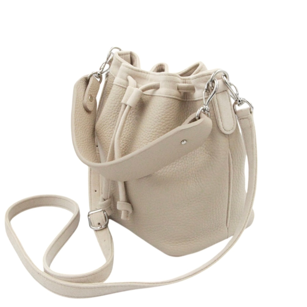 2Way Drawstring Leather Bag