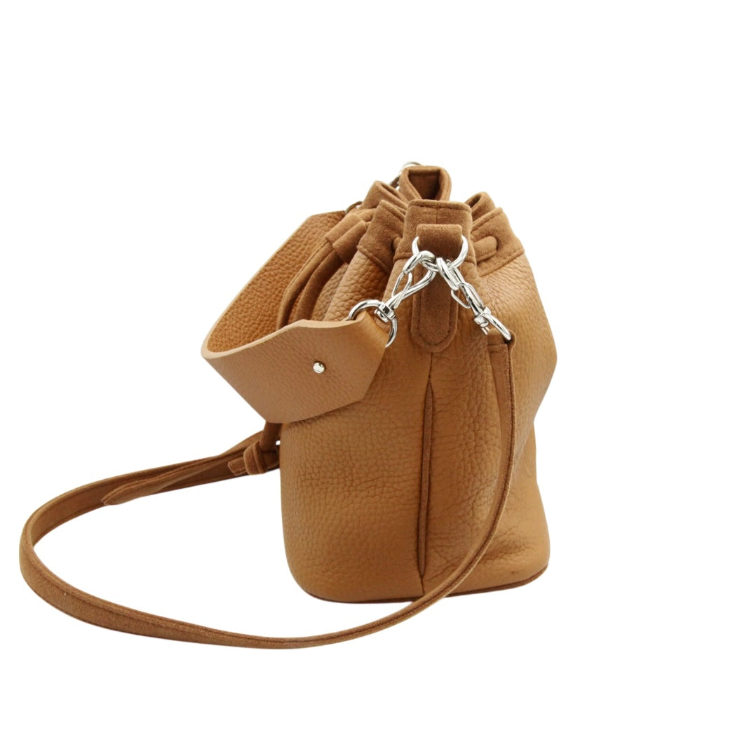 2Way Drawstring Leather Bag