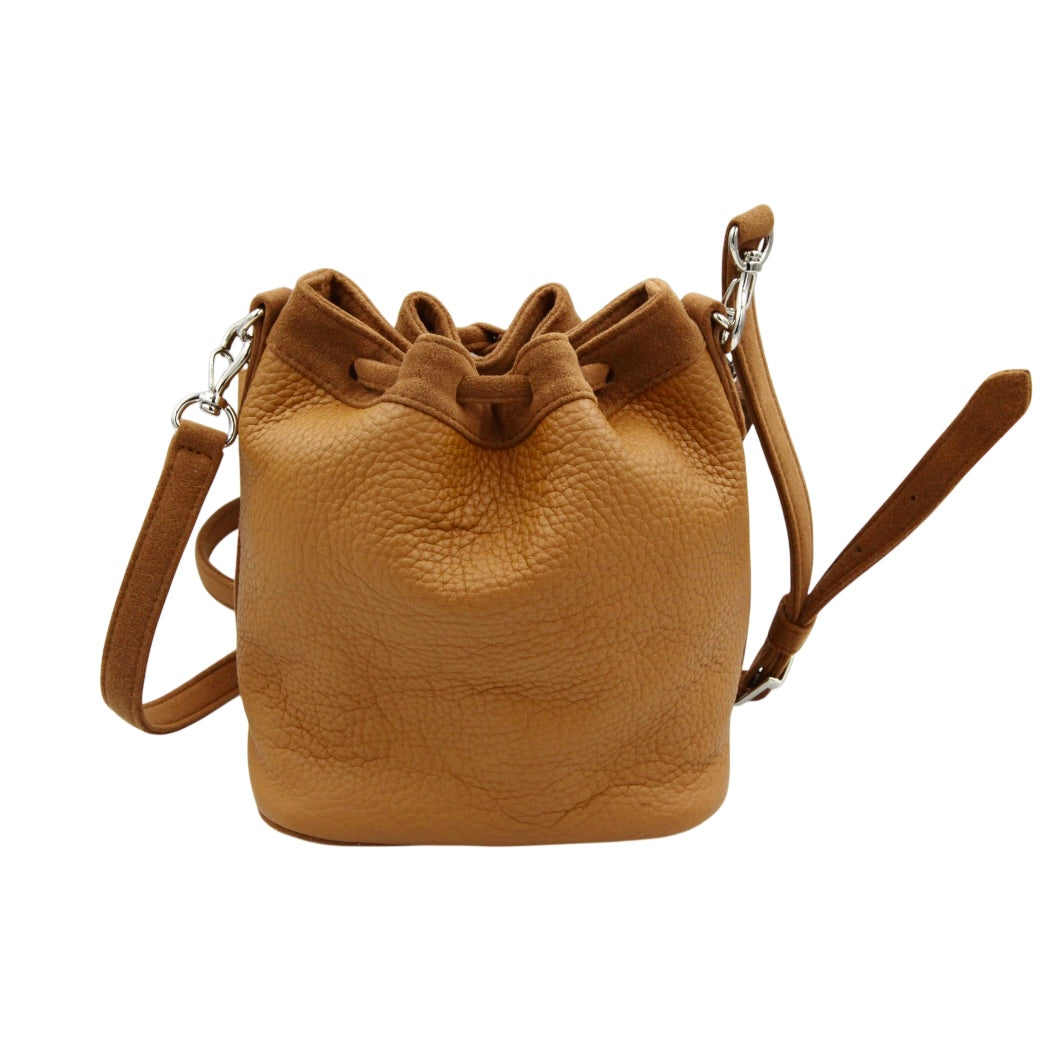 2Way Drawstring Leather Bag