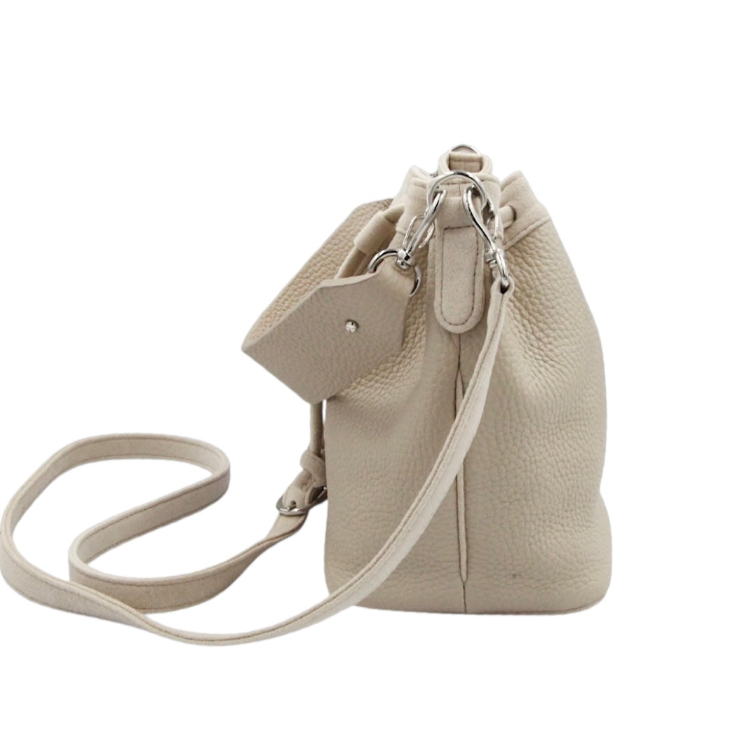 2Way Drawstring Leather Bag