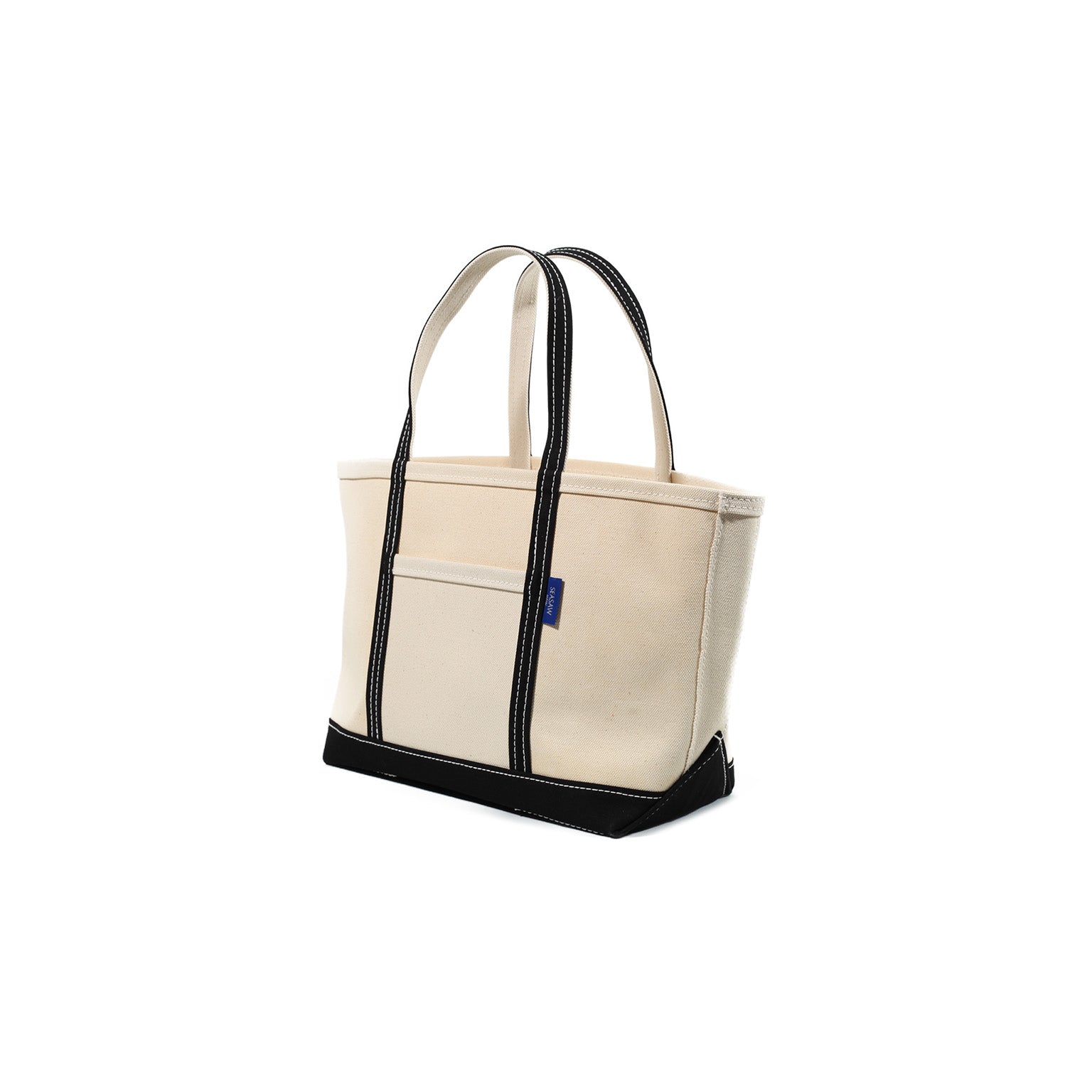 Classic Canvas Tote M-Size Kinari×Black – Katano Kaban Web Store